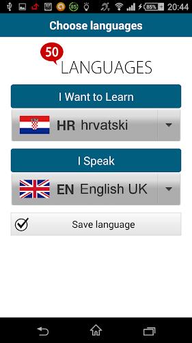 Learn Croatian - 50 languages應用截圖第2張