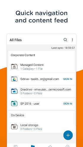Content - Workspace ONE ภาพหน้าจอ 4