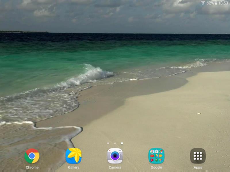 Schermata Tropical Beach Live Wallpaper 3