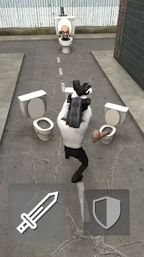 Toilet Fight: Open World Screenshot 1