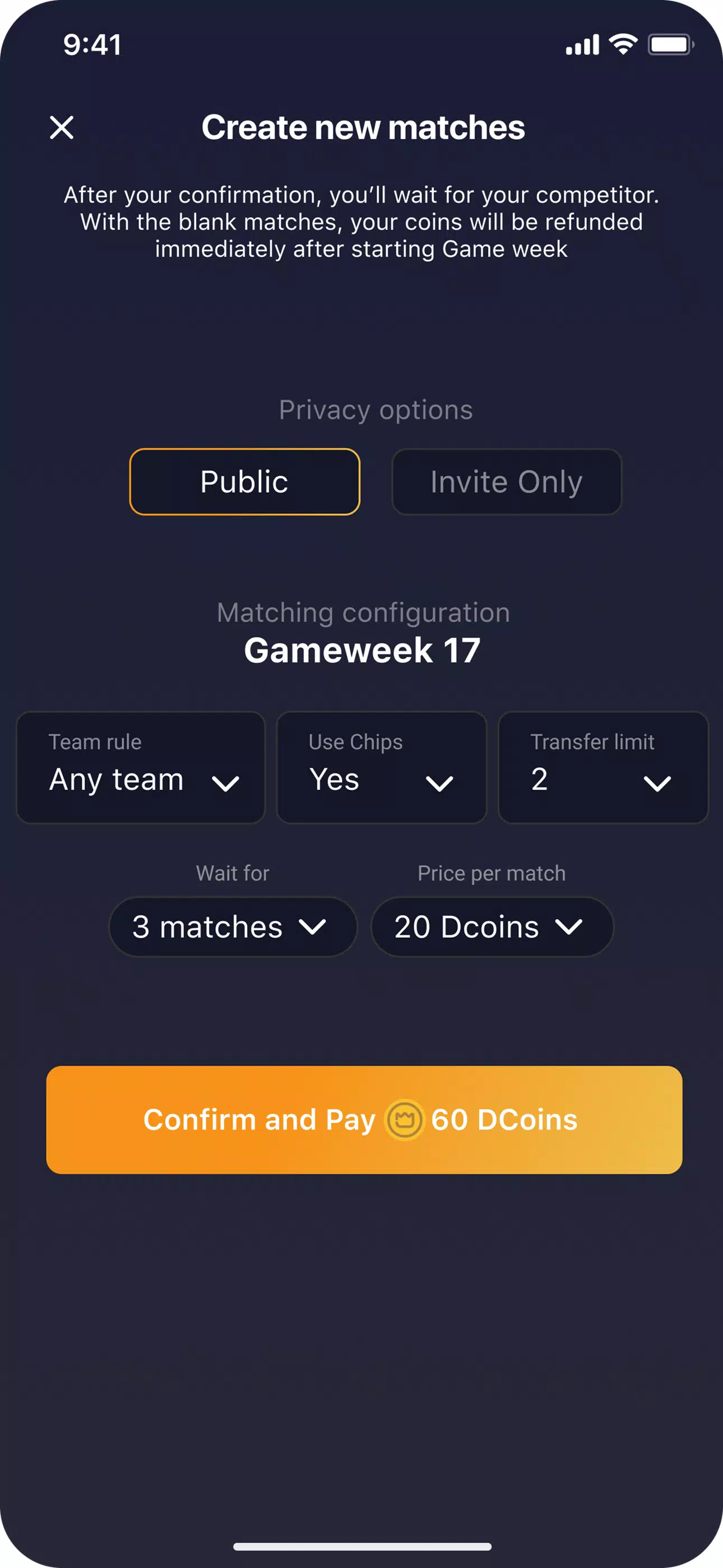 dFantasy應用截圖第4張