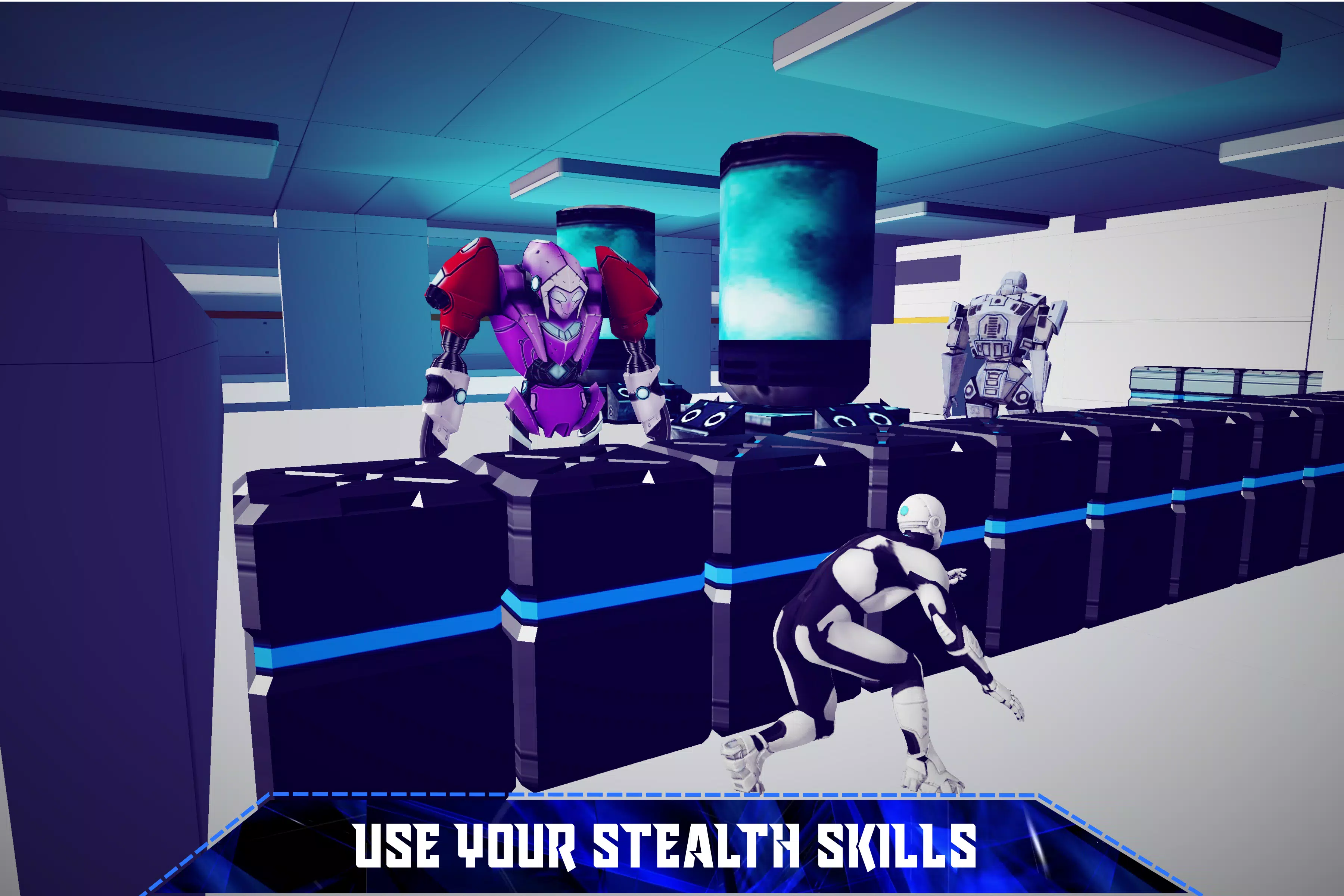 Escape Robot Facility: 3D Cosmic Galaxy 스크린샷 2
