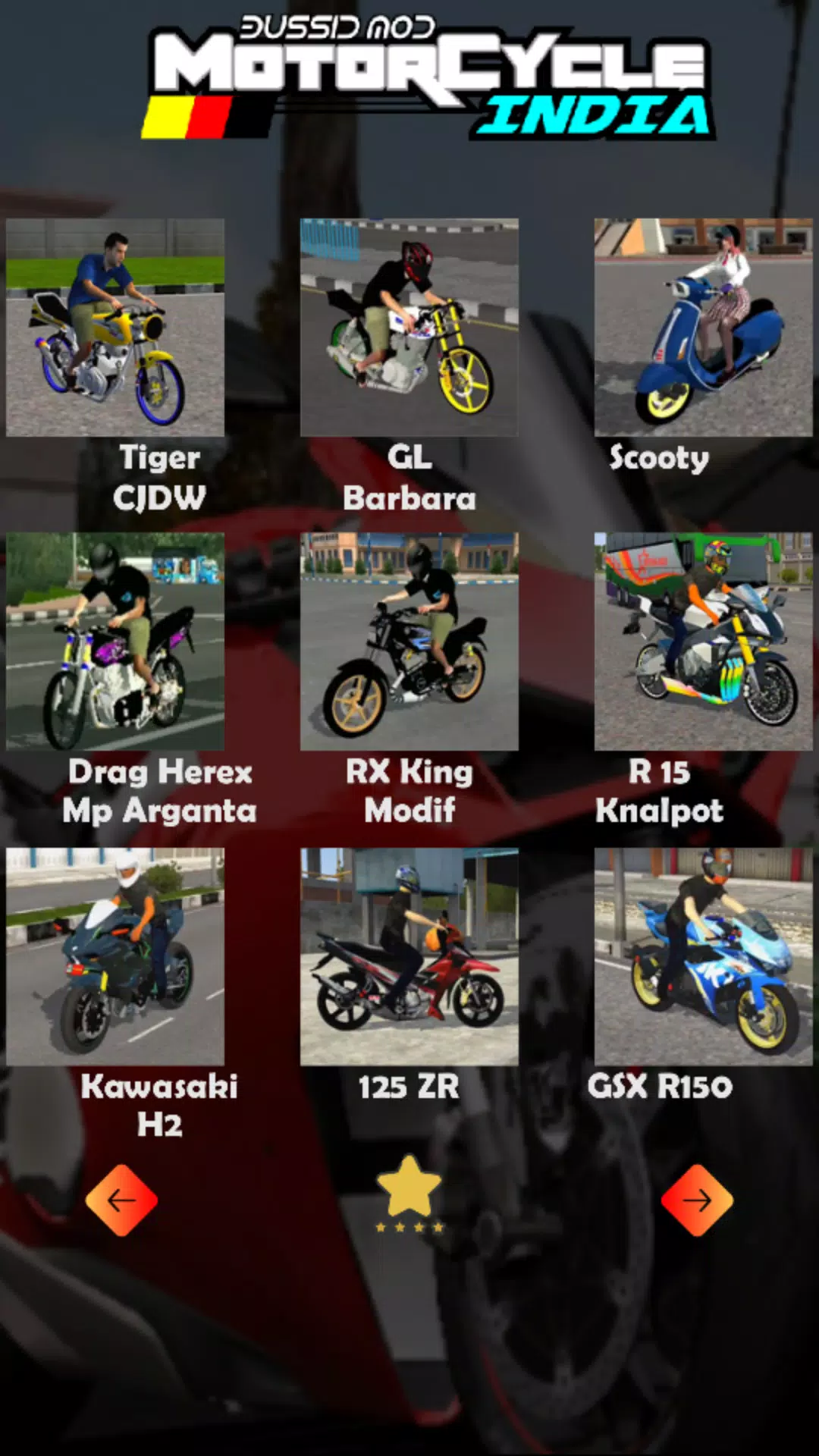 Bussid Mod Motorcycle India Capture d’écran 4