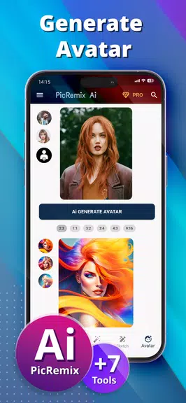 PicRemix AI Art & Avatars Captura de pantalla 1