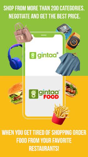gintaa: Shop & Order Food ภาพหน้าจอ 1