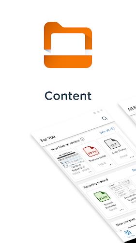 Content - Workspace ONE ภาพหน้าจอ 1