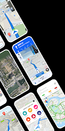 带语音导航和方向的 GPS 地图應用截圖第1張