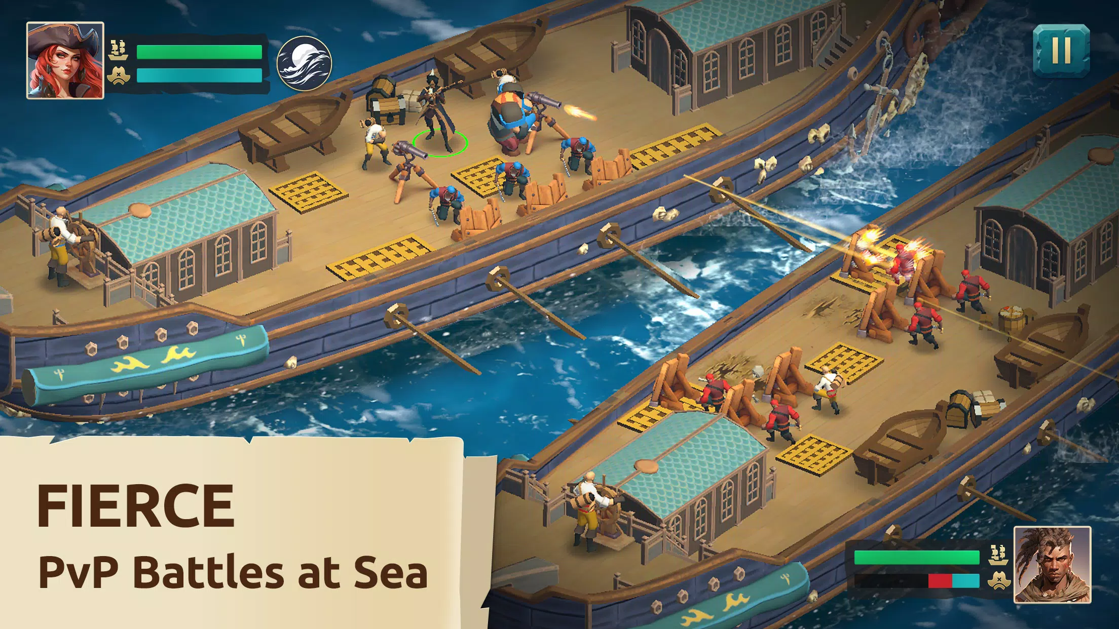 Pirate Ships・Build and Fight Capture d’écran 1