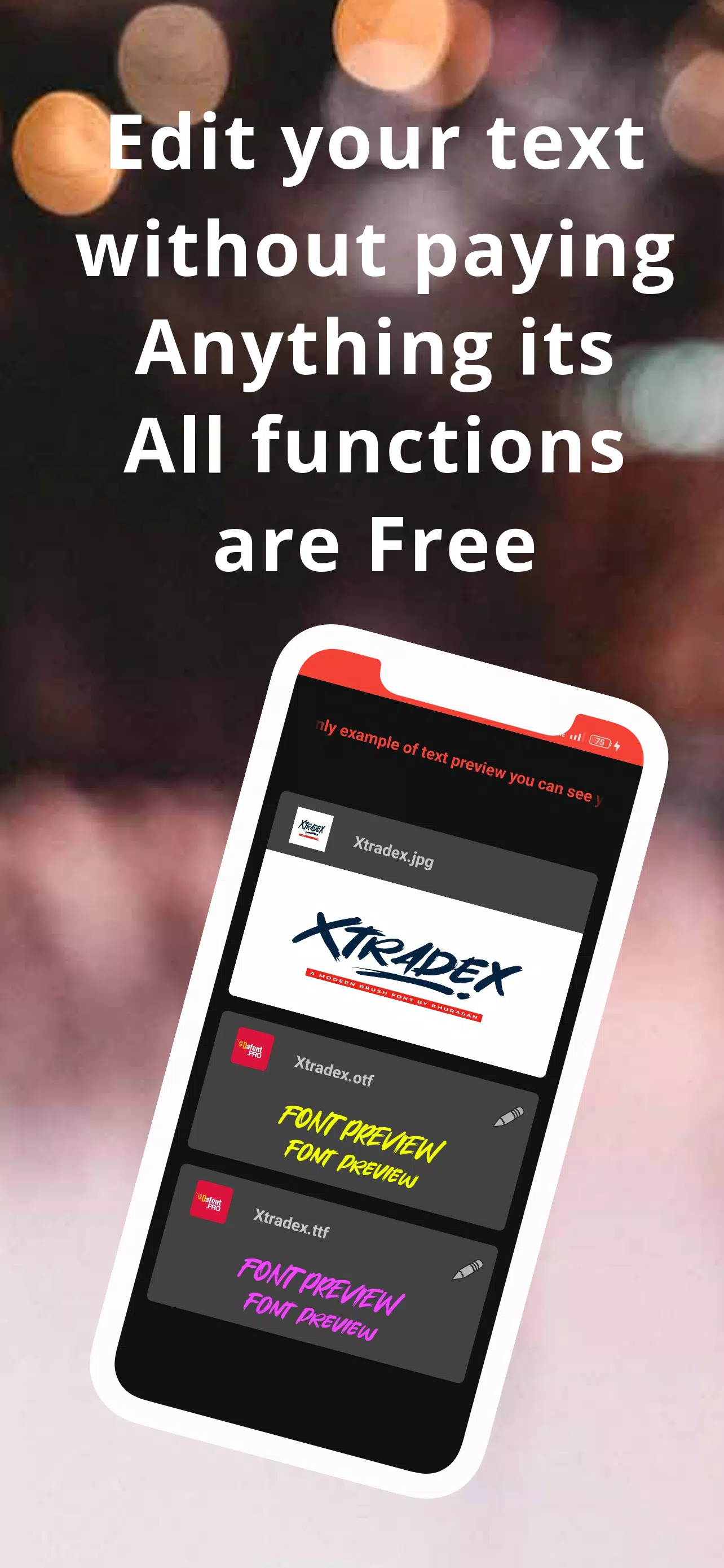 DaFont - Download fonts Скриншот 1