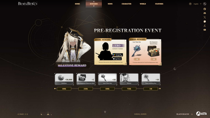 Black Beacon Pre-Order Bonuses