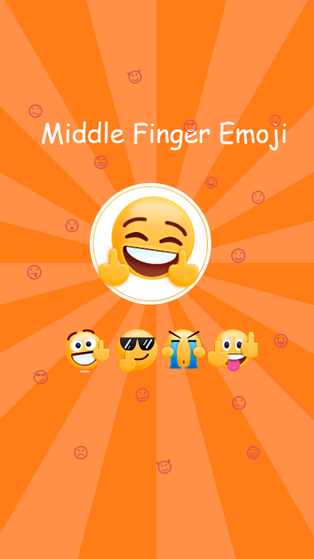 Schermata Middle Finger Emoji Sticker 3
