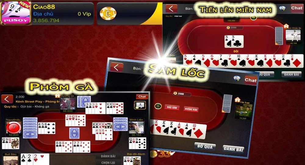 Game danh bai doi thuong Online PUSOY Ekran Görüntüsü 3