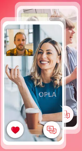 Live talk Video Dating Video Girls スクリーンショット 2