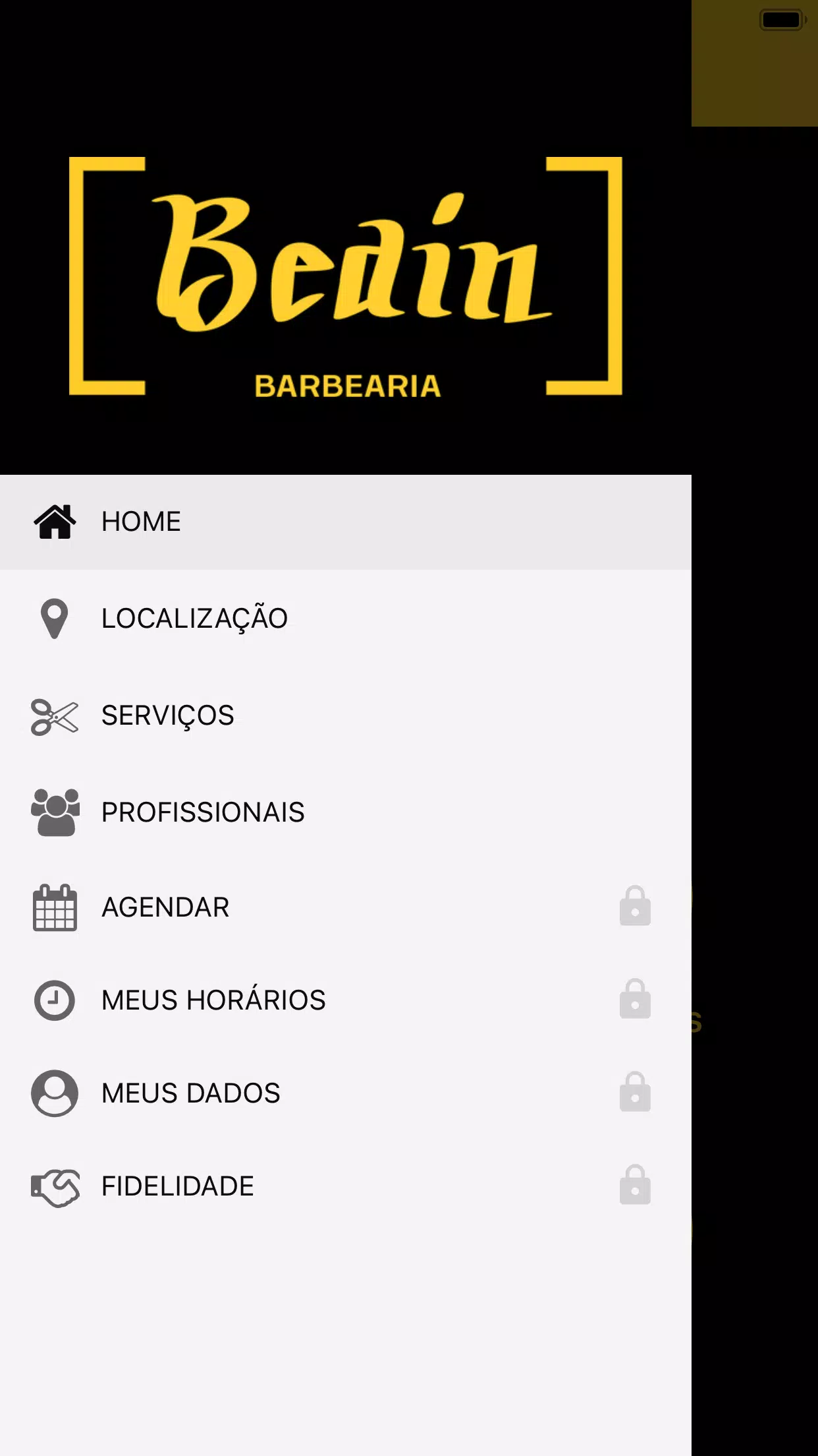Bedin Barbearia Captura de pantalla 2