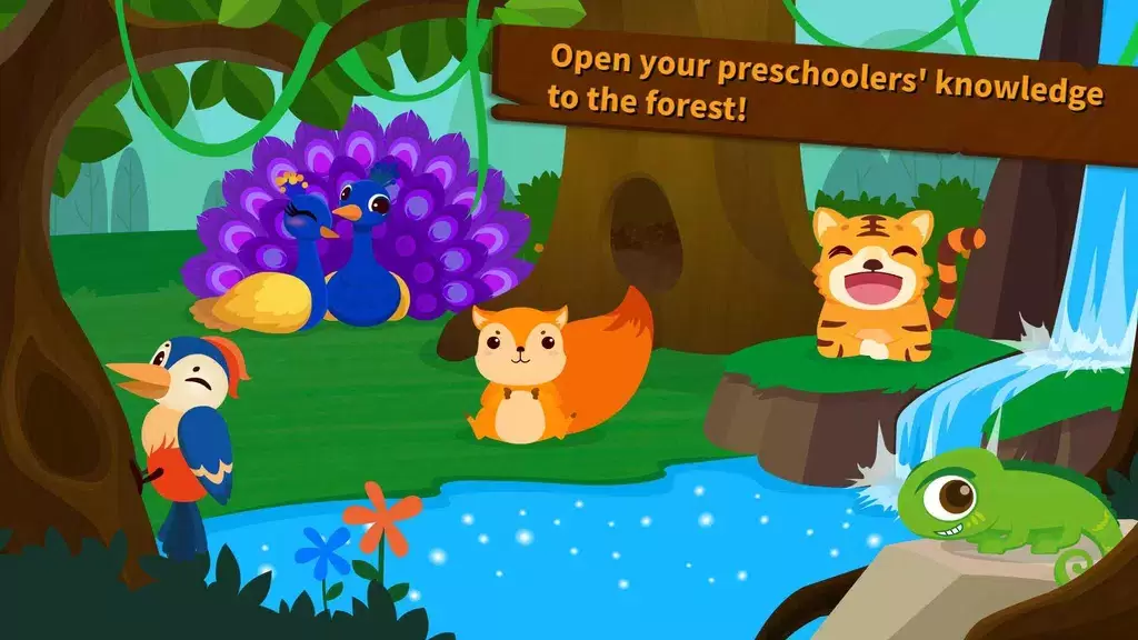 Little Panda’s Forest Animals Schermafbeelding 1