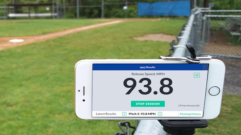 Schermata SmartPitch Speed Gun w Hitting 1