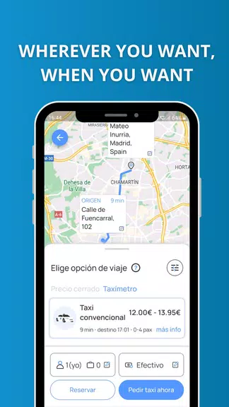 PideTaxi - Taxi in Spain Скриншот 3
