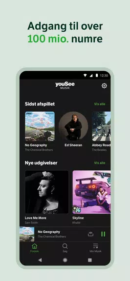 YouSee Musik应用截图第1张