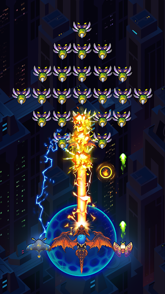Dragon Wings - Space Shooter 스크린샷 1
