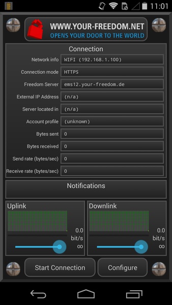 Your Freedom VPN Client應用截圖第3張