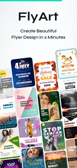 FlyArt - Flyer Creator Capture d’écran 1