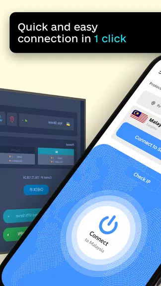 VPN Malaysia - Unlimited KL IP 스크린샷 2