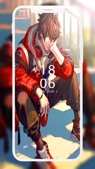 Anime Boy Wallpaper 4K Capture d’écran 2