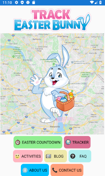 The Easter Bunny Tracker स्क्रीनशॉट 1
