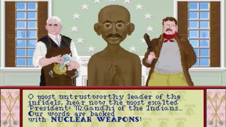 Civ 7不会让Gandhi去核能，但是他曾经吗？