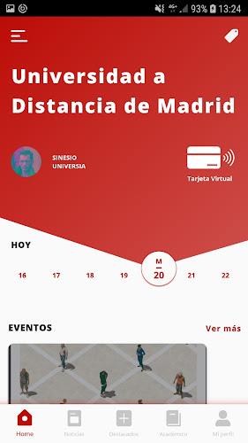 Schermata UDIMA App 3