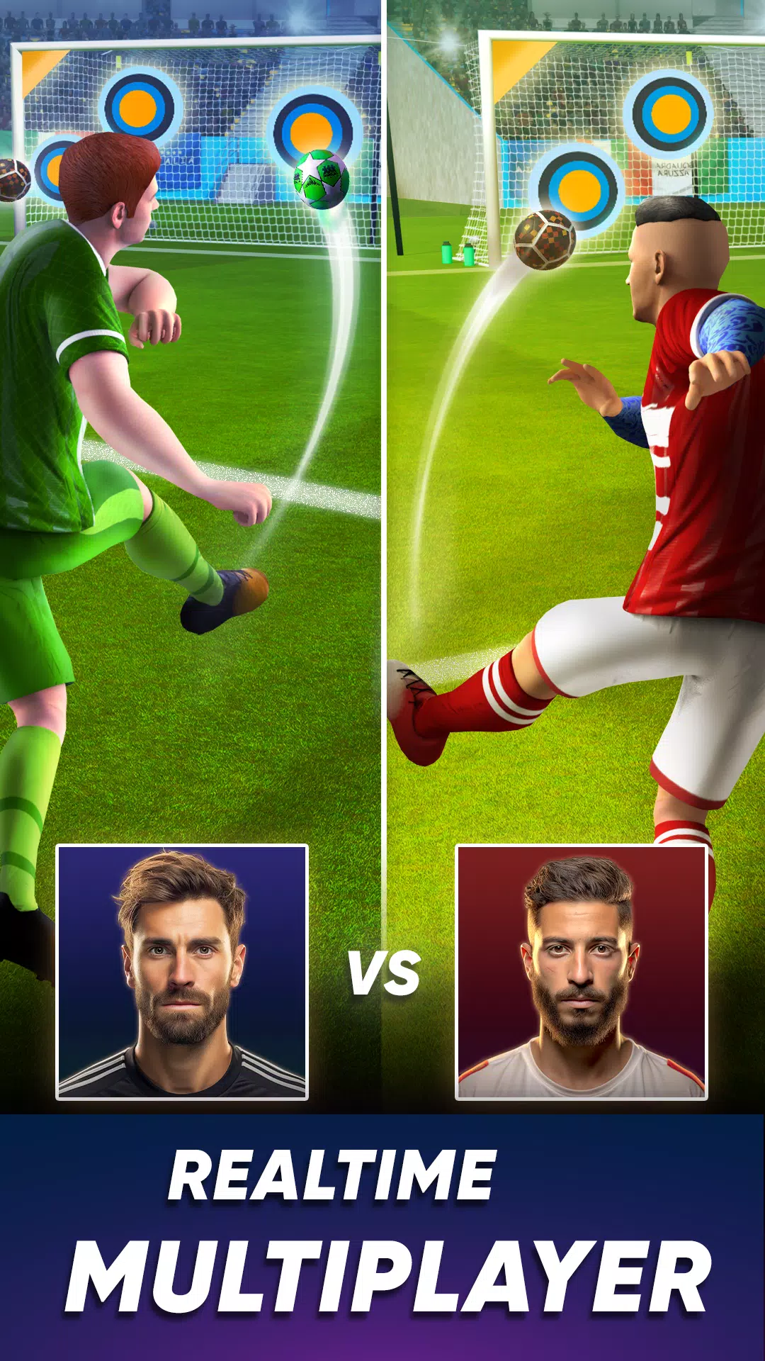 SOCCER Kicks - Stars Strike 24 スクリーンショット 1