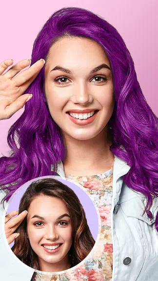 Changer Couleur de Cheveux - c Capture d’écran 3