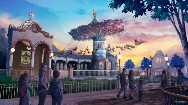 Renderings of Disney Adventure World