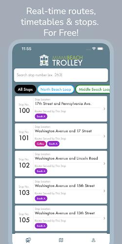 Miami Beach Trolley Tracker Tangkapan skrin 1