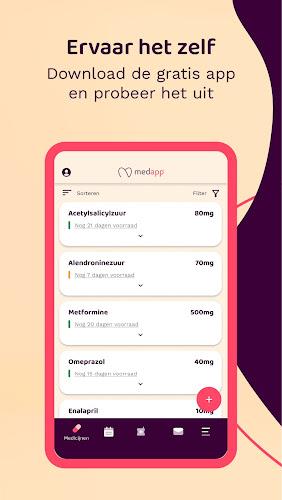 Schermata MedApp: jouw medicijnapp 2
