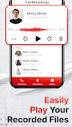 Auto Call recorder App Ekran Görüntüsü 2