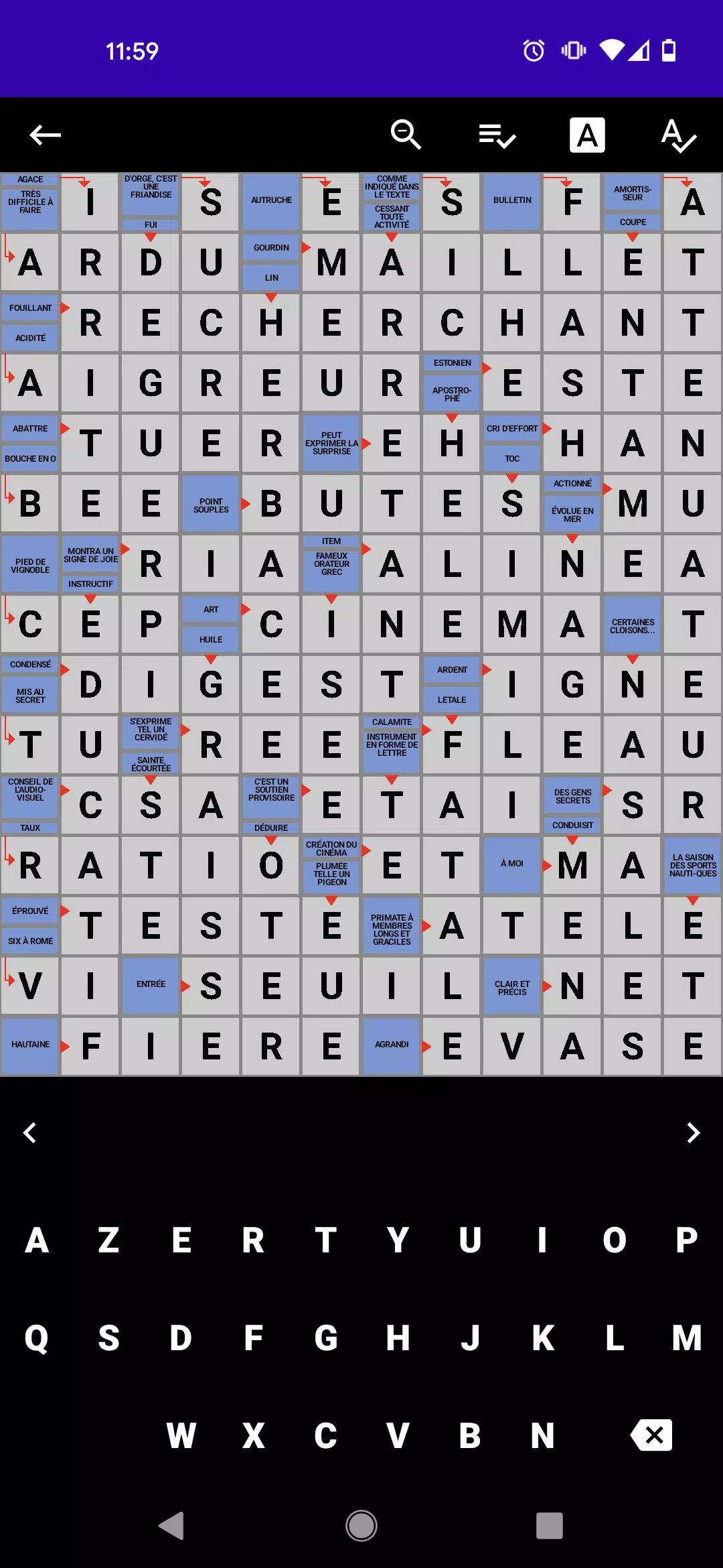 Mots Fléchés Français Screenshot 2