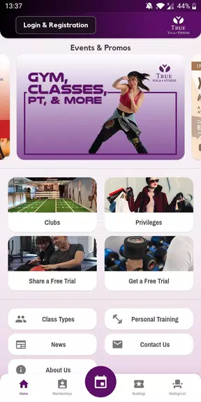 TRUE FITNESS Singapore Скриншот 2