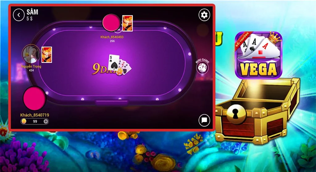 VEGA - Game danh bai doi thuong Ekran Görüntüsü 2