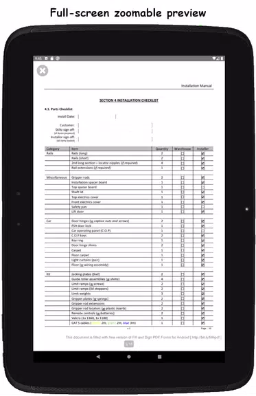 Fill and Sign PDF Forms ภาพหน้าจอ 4
