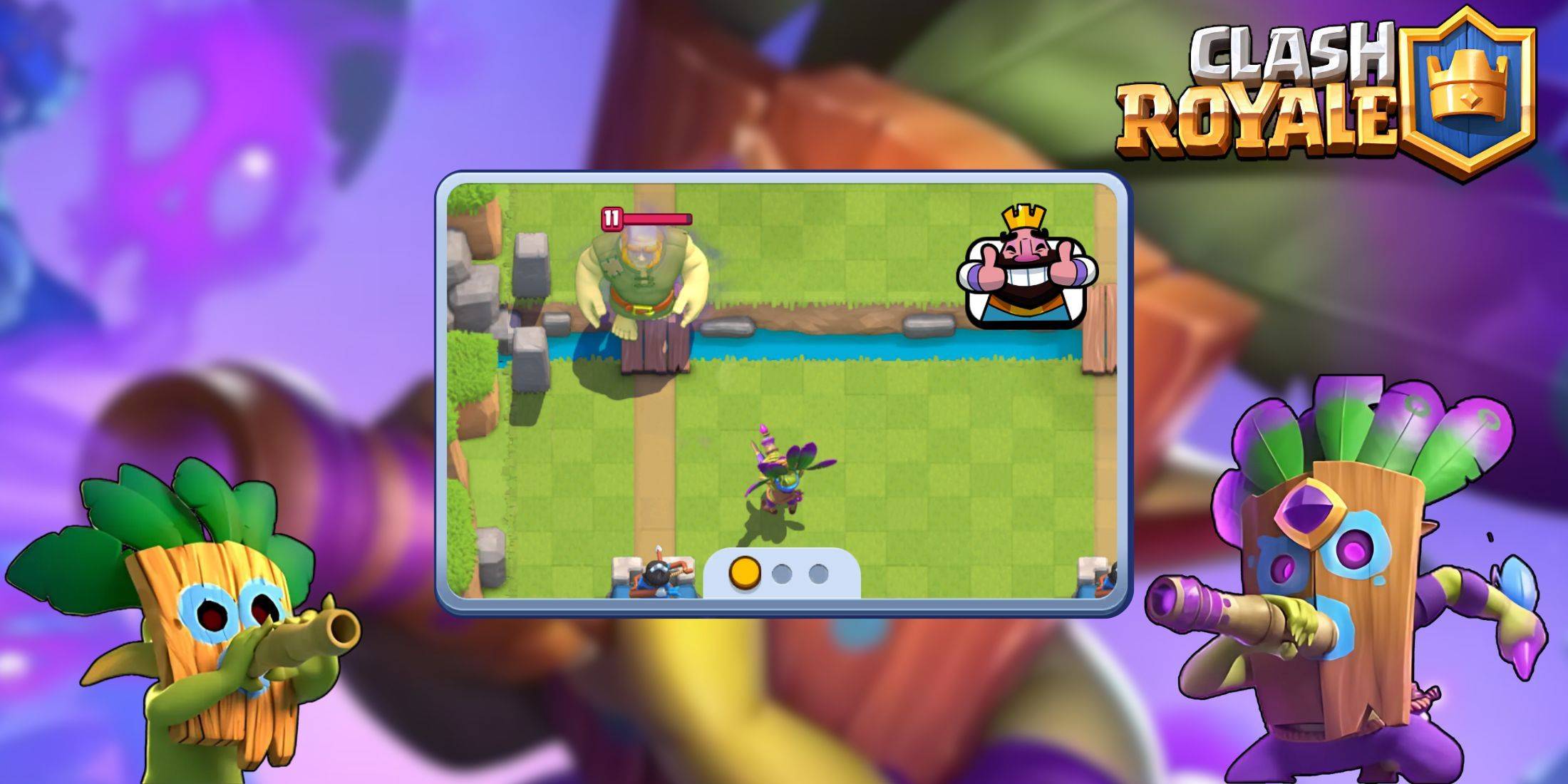 Evo Dart Goblin Decks主導了Clash Royale