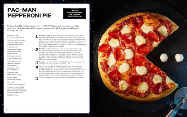 Anteprima del libro di cucina Pac-Man