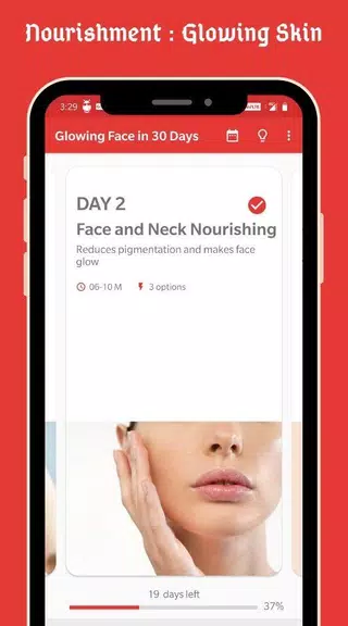 Glowing Face in 30 Days -  NO Скриншот 2