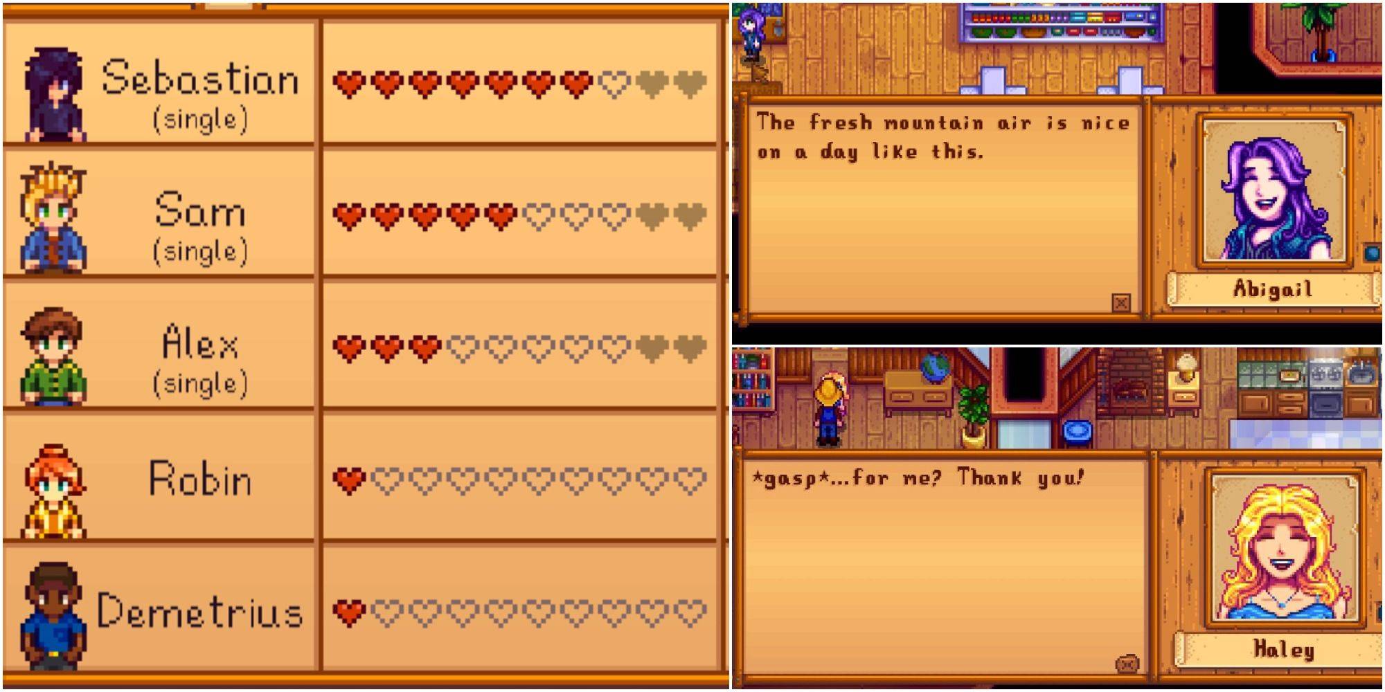 Stardew Valley：友誼點系統如何工作