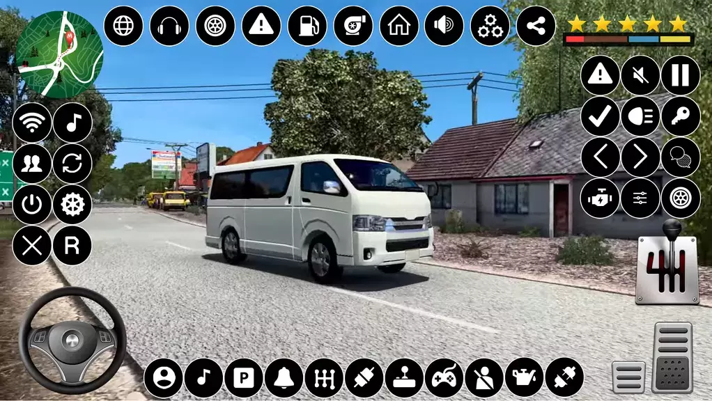 Van Simulator Dubai Car Games 스크린샷 4