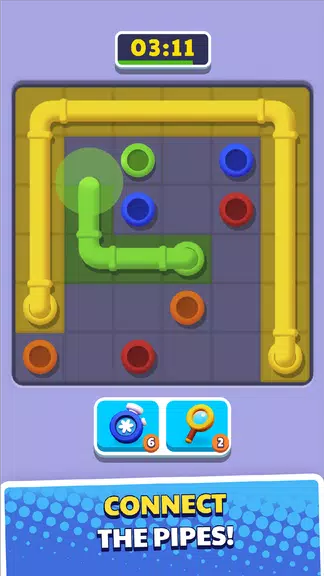 Connect Pipe! Color Line Game應用截圖第1張