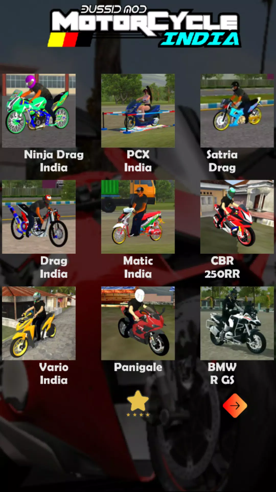 Bussid Mod Motorcycle India Capture d’écran 2