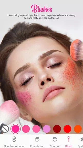 Beauty Face Makeover Camera应用截图第1张