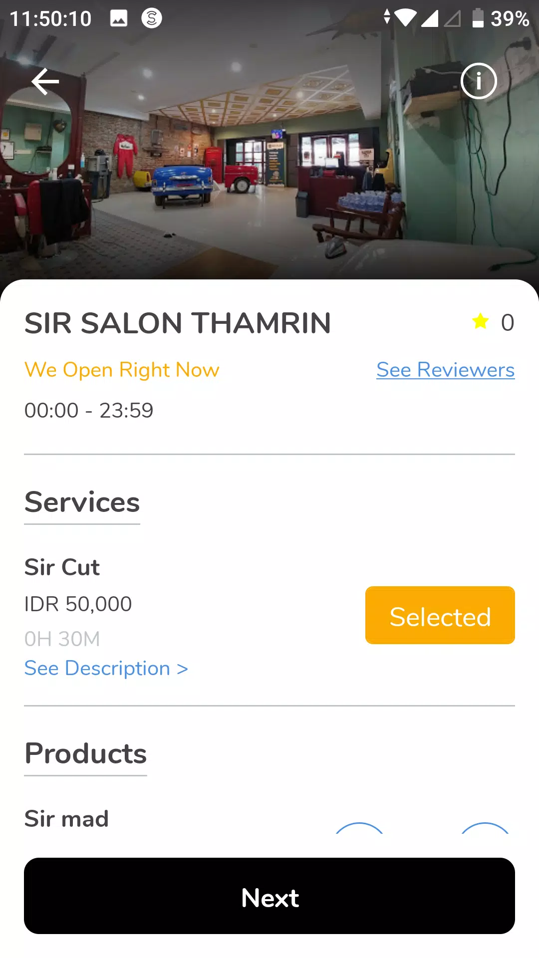 Sir Salon Скриншот 2