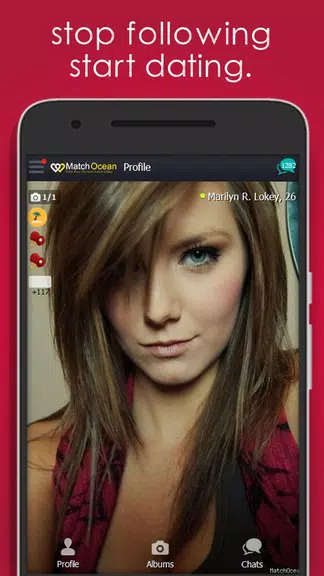 Free Dating App & Flirt Chat - MatchOcean Capture d’écran 1